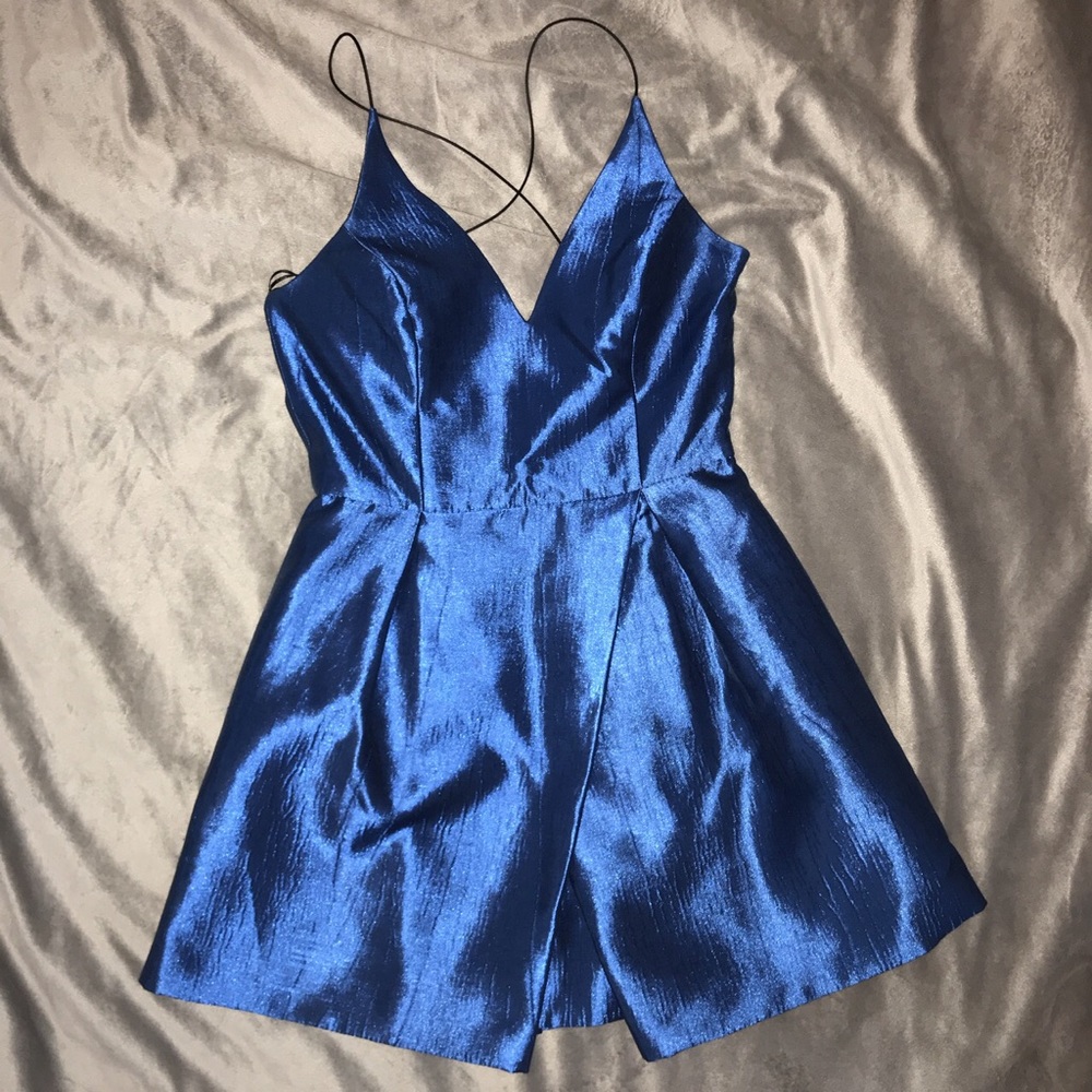 TOPSHOP BLUE DRESS